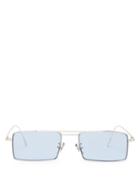 Matchesfashion.com Cutler And Gross - Square Frame Sunglasses - Mens - Blue