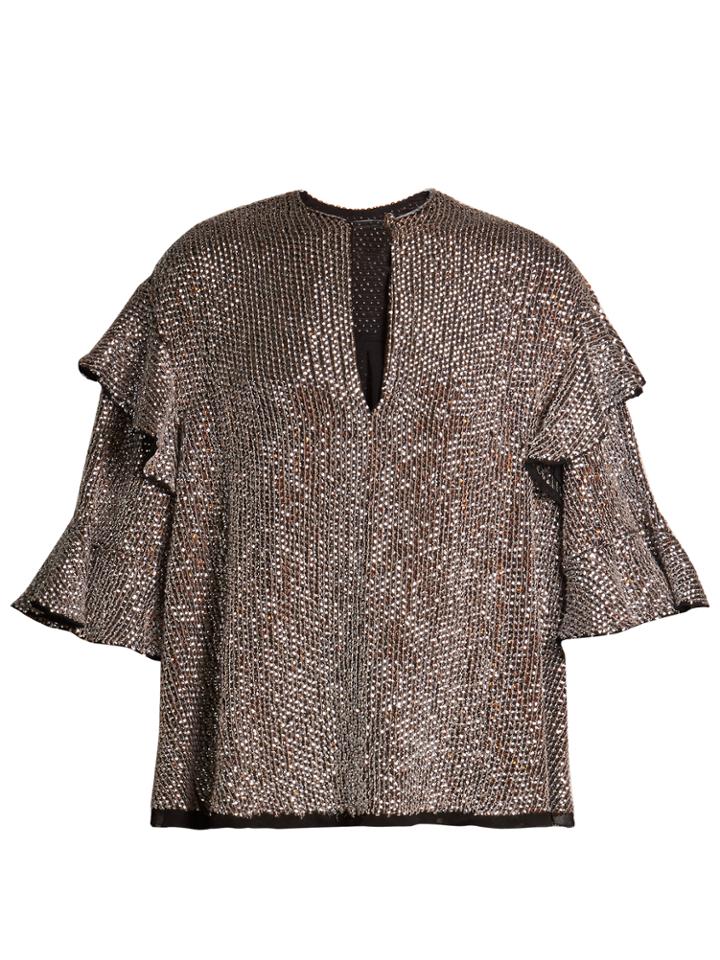 Isabel Marant Basile Sequin-embellished Top