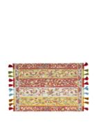 Matchesfashion.com D'ascoli - Set Of Four Shawl Tassel Trimmed Placemats - Multi