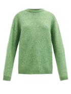 Acne Studios - Dropped-shoulder Sweater - Womens - Green
