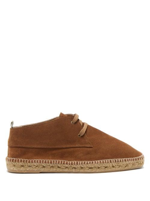 Matchesfashion.com Castaer - Bruno Suede & Jute Desert Boots - Mens - Brown