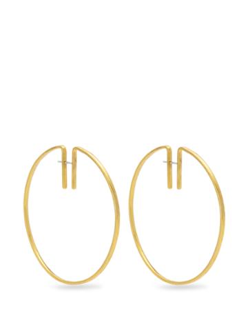 Fay Andrada Rako Brass Earrings