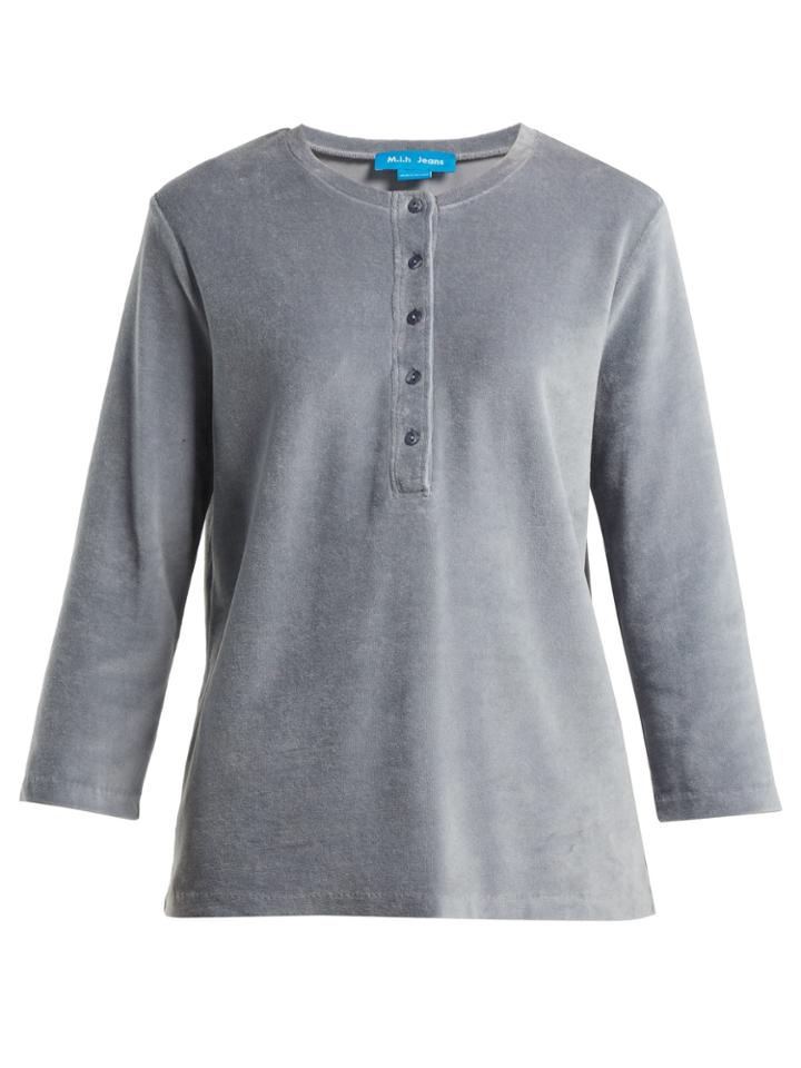 M.i.h Jeans Ashley Cotton-blend Top