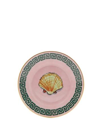 Matchesfashion.com Richard Ginori - X Luke Edward Hall Shell Porcelain Side Plate - Pink Print