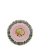 Matchesfashion.com Richard Ginori - X Luke Edward Hall Shell Porcelain Side Plate - Pink Print