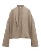 Matchesfashion.com Khaite - Aceline Cashmere Cardigan - Womens - Beige