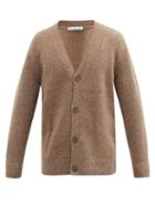 Matchesfashion.com Acne Studios - Kabelo V-neck Wool-blend Cardigan - Mens - Brown