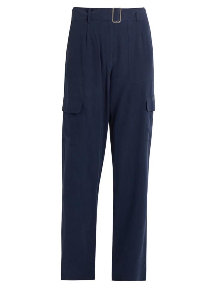 Equipment Manon Silk Cargo Trousers
