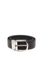 Matchesfashion.com Anderson's - Reversible Leather Belt - Mens - Black Navy
