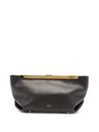 Matchesfashion.com Khaite - Aimee Leather Clutch Bag - Womens - Black