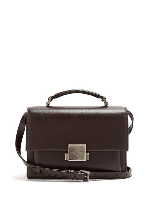 Matchesfashion.com Saint Laurent - Bellechasse Medium Leather Bag - Womens - Brown