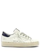 Matchesfashion.com Golden Goose Deluxe Brand - Hi Star Low Top Leather Trainers - Womens - White Navy