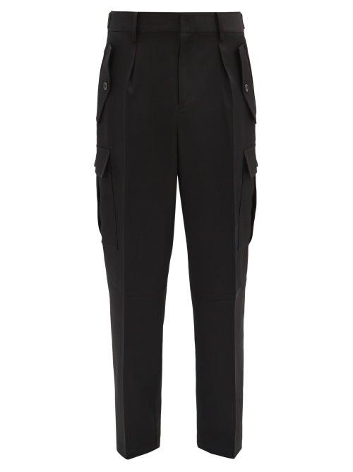 Matchesfashion.com Jw Anderson - Multi-pocket Wool Trousers - Mens - Black