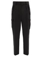 Matchesfashion.com Jw Anderson - Multi-pocket Wool Trousers - Mens - Black