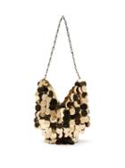 Matchesfashion.com Paco Rabanne - Sparkle 1969 Small Sequinned Shoulder Bag - Womens - Gold