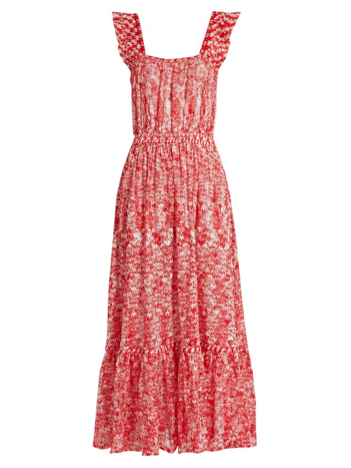 Missoni Square-neck Sleeveless Crochet-knit Dress