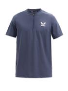 Matchesfashion.com Castore - Logo-print Jersey Performance Polo Shirt - Mens - Navy