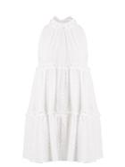 Lisa Marie Fernandez Mini Ruffle-trimmed Broderie-anglaise Cotton Dress