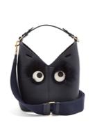 Anya Hindmarch Fury Eyes Mini Bucket Bag