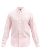 Matchesfashion.com Polo Ralph Lauren - Custom Button-down Linen-muslin Shirt - Mens - Pink