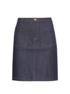 A.p.c. Patch-pocket Denim Skirt