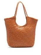 Matchesfashion.com Dragon Diffusion - Triple Jump Woven-leather Basket Bag - Womens - Tan