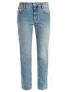 Isabel Marant Étoile Cliff High-rise Straight-leg Cropped Jeans