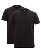 Matchesfashion.com Dsquared2 - Pack Of Two Cotton-blend Jersey T-shirts - Mens - Black