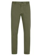 Matchesfashion.com J.w. Brine - Owen Cotton Blend Chino Trousers - Mens - Green