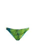 Matchesfashion.com Versace - Jungle-print Bikini Briefs - Womens - Green Print