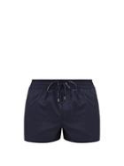 Matchesfashion.com Dolce & Gabbana - Logo-embroidered Swim Shorts - Mens - Navy