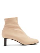 Joseph Round-toe Leather Ankle Boots