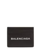Matchesfashion.com Balenciaga - Logo Cardholder - Womens - Black White