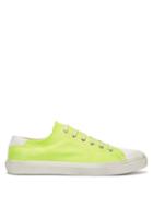 Matchesfashion.com Saint Laurent - Bedford Suede Trainers - Mens - Yellow