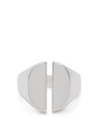 Maison Margiela Cut-out Silver Signet Ring