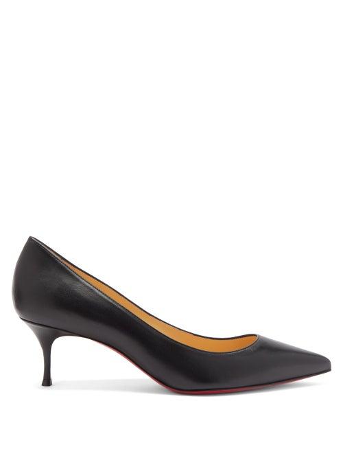 Matchesfashion.com Christian Louboutin - Kate 55 Leather Pumps - Womens - Black