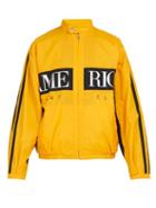 Matchesfashion.com Perry Ellis America - Logo Print Jacket - Mens - Yellow