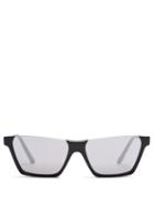 Matchesfashion.com Celine Eyewear - Rectangular Frame Acetate Sunglasses - Womens - Black