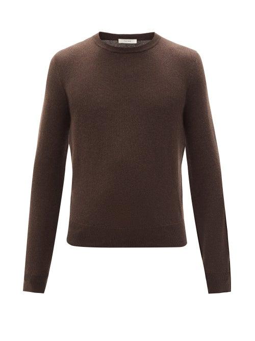Matchesfashion.com The Row - Benji Cashmere Sweater - Mens - Brown