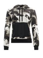 Matchesfashion.com Dolce & Gabbana - Camouflage-print Cotton-blend Hooded Sweatshirt - Mens - Grey Multi