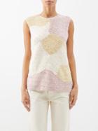 Albus Lumen - Coralium Crocheted Sleeveless Top - Womens - Multi
