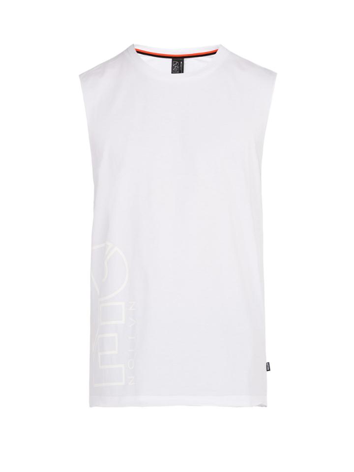P.e Nation Changeover Sleeveless Cotton Tank Top