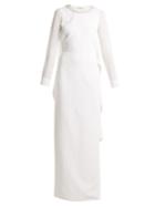 Givenchy Crystal And Faux-pearl Embellished Gown