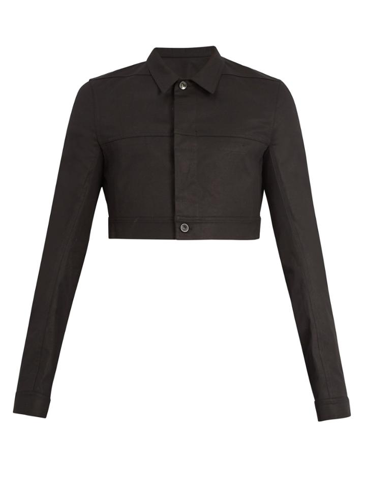 Rick Owens Little Joe Cropped-length Jacket
