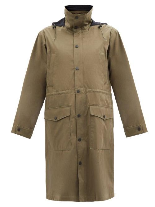A.p.c. - Jenny Technical Cotton-canvas Parka - Womens - Khaki