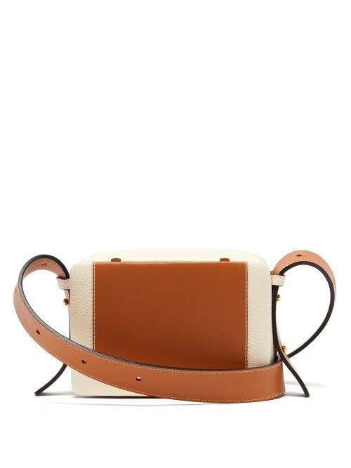 Matchesfashion.com Lutz Morris - Maya Grained-leather Cross-body Bag - Womens - Tan Multi