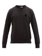 Isabel Marant - Mike Logo-print Cotton-blend Jersey Sweatshirt - Mens - Black