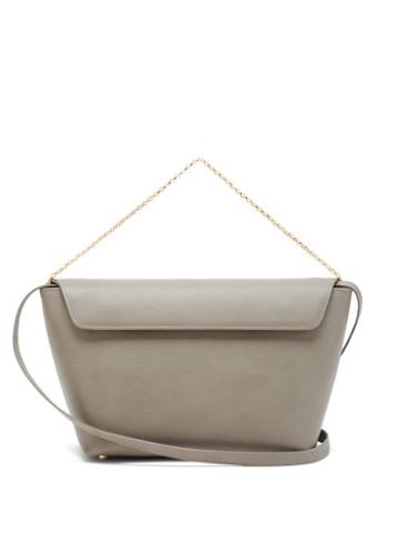 Matchesfashion.com Tsatsas - Olive Leather Bucket Bag - Womens - Grey