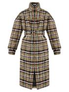 Miu Miu Oversized Wool-blend Tweed Coat