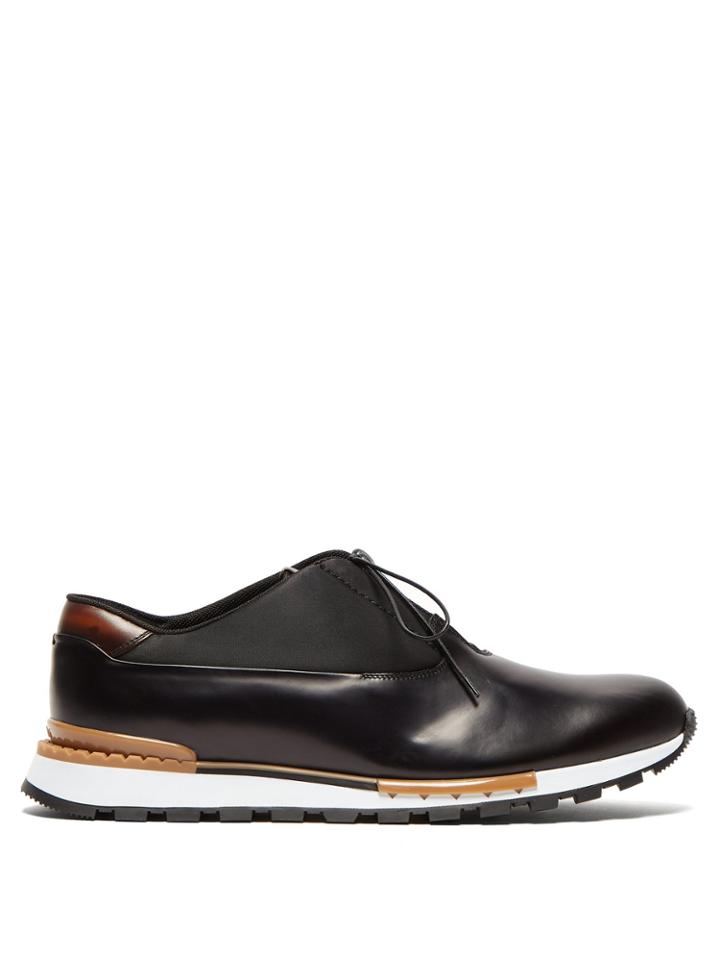Berluti Fast Track Leather Trainers